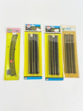 Vintage HO Scale Train Track Lot Atlas Terminal 145 Model Power Straight Rails